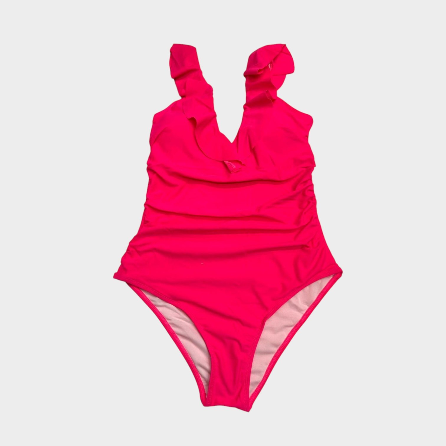 Imported One-Piece Slip Swimsuit with Cup